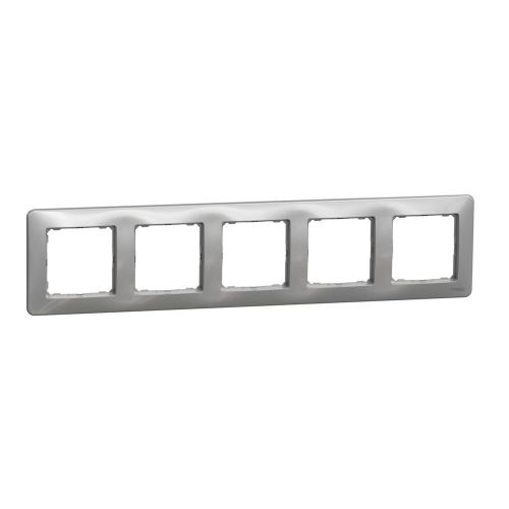 Рамка 5-я универсальная Schneider Electric Sedna Design Алюминиевая SDD313805